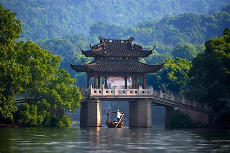Wallpaper China Lake Water Reflection Park Tourism Castle