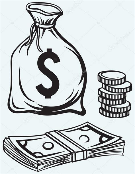 Would you like to draw a bag of money? Stack Of Money Drawing at GetDrawings | Free download