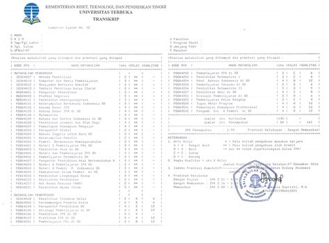 Contoh Legalisir Ijazah Yang Benar