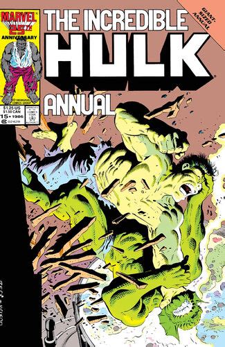 Incredible Hulk Annual Vol 1 15 Marvel Database Fandom