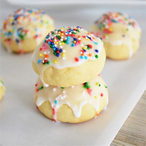 Italian anise cookies with icing and sprinkles recipe Italian Anisette CookiesCooking and Beer