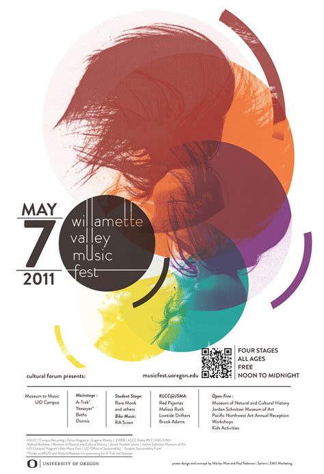 Musicfest Oregon Music Poster Design Music Festival Poster Festival