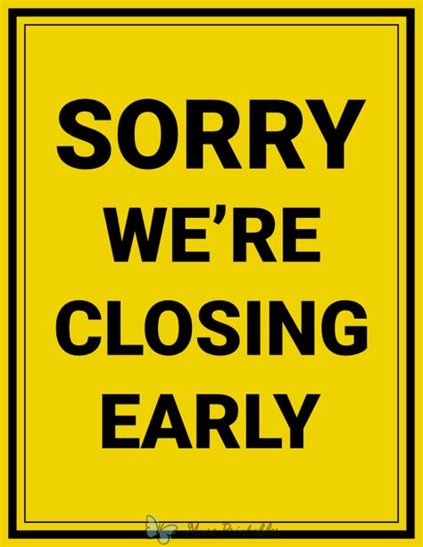Sorry Were Closing Early Sign Inishowen Maritime Museum And Planetarium