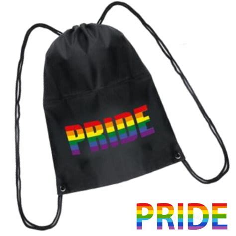 gay lgbt rainbow pride drawstring bag my xxx hot girl