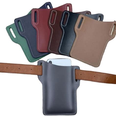 New Mobile Phone Carrier Belt Pouch Men Cell Phone Loop Holster Case