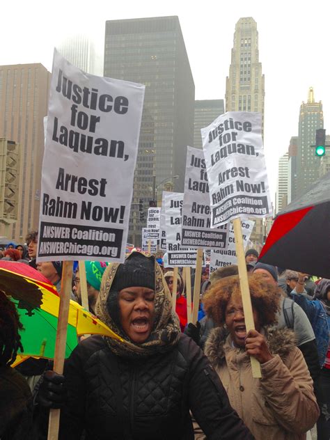 Justice For Laquan Protesters Shut Down Black Friday In