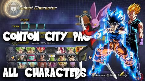Dragon Ball Xenoverse 2 Conton City Vote Pack All Characters Dlc