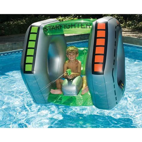 Swimline Starfighter Super Squirter Inflatable Pool Toy Nt263 The