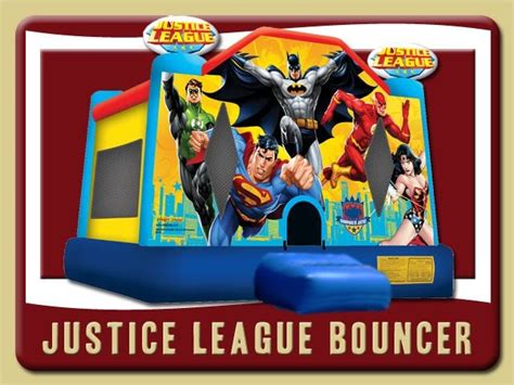 Justice League Bounce House Rental Bounce Party Rentals