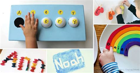 52 Name Recognition Activities For Preschoolers Stay At Home Educator