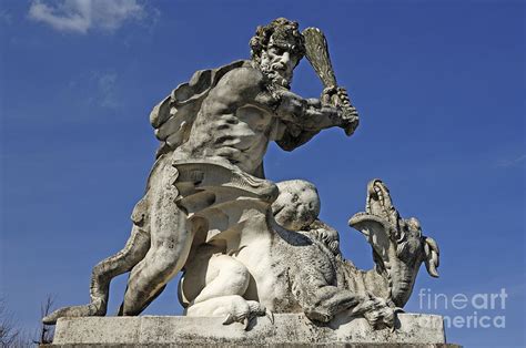 Hercules Statue Germany Photograph By Helmut Meyer Zur Capellen Fine