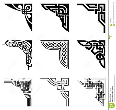 Celtic Corners Set Download From Over 52 Million High Quality Stock