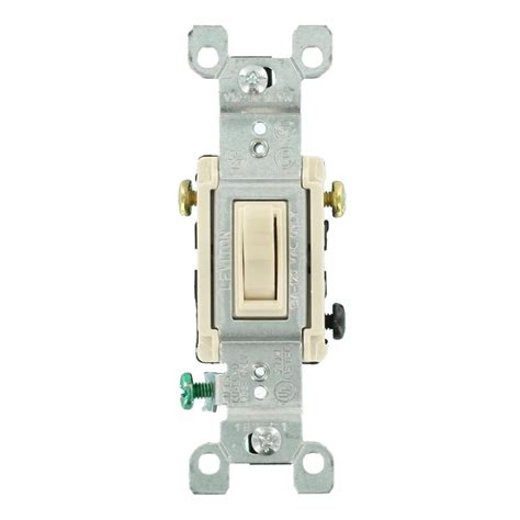 The Leviton 15 Amp 3 Way Switch 6 Pack Easily Replaces Any Household