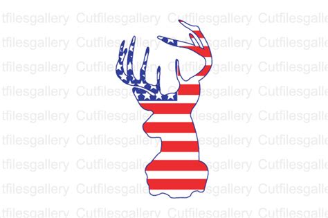 Note that you may need to adjust printer settings for the best results since flags come. Deer American Flag SVG, DXF, PNG Cut Files Graphic by ...