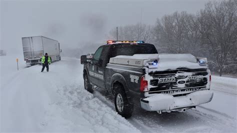 Troopers Respond To Hundreds Of Incidents As Snow Blankets Nebraska