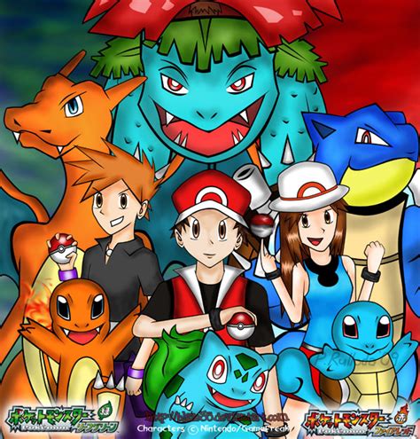 Pokemon Firered And Leafgreen By Blaze35 On Deviantart