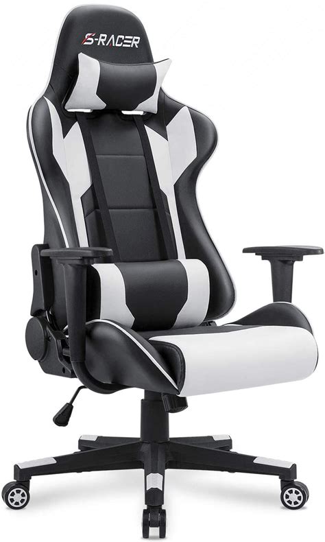 Homall Gaming Chair Office Chair High Back Computer Chair Pu Leather Desk Chair Pc Racing