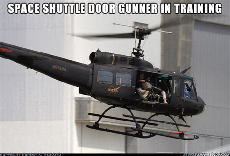 Behold The Space Shuttle Door Gunner