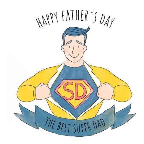 Super Dad Vector At Collection Of Super Dad Vector Free For Personal Use