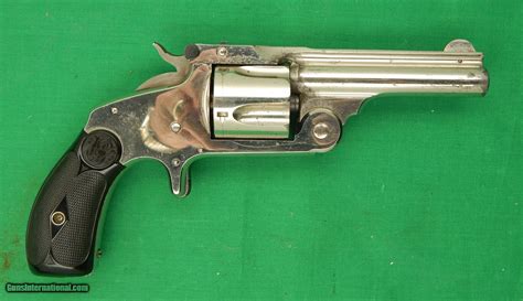 Smith And Wesson 38 Single Action Second Model Revolver Antique
