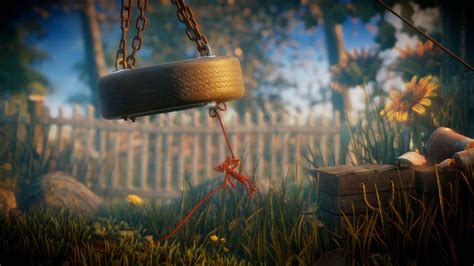 Unravel Strings Players Along In A Pretty 2d World Of Stone And Water