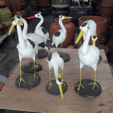 Jual Patung Burung Hiasan Taman Jakarta Utara Sanggar Bunga Alam Sari Tokopedia