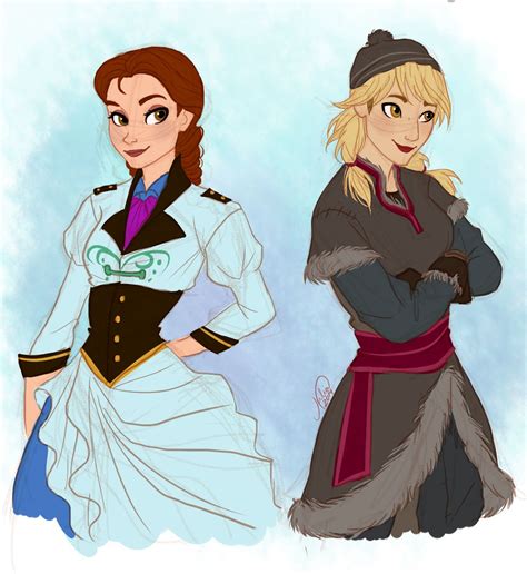 Genderbent Hans And Kristoff Frozen Art Juliajm15 Disney