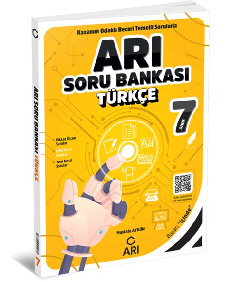 7 Sınıf Türkçe Arı Soru Bankası Arı Yayın Arı Yayıncılık Arı