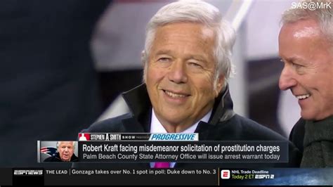 Robert Kraft Facing Misdemeanor Solicitation Of Prostitution Charges Stephen A Smith Show