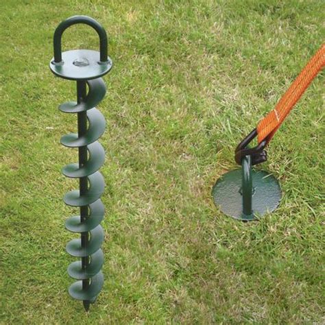 Ground Anchor Best Solution To Secure Your Tent Ground Anchor Outdoor Diy Projects