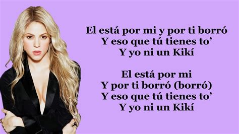 Shakira Loca Ft El Cata Lyricsletra Chords Chordify