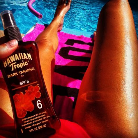 Pin By 🍭💋wendy💞 On ☀♡☯tanning And My Style Bikinis Hawaiian Tropic Tanning Oil Summer Tanning