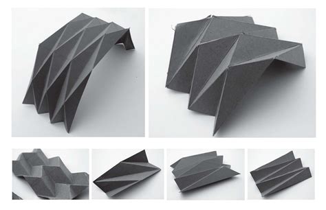 Fold Plate Origami Architecture Paper Model Architecture Folding