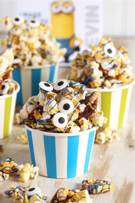 Minions Popcorn Snack Mix The Suburban Soapbox