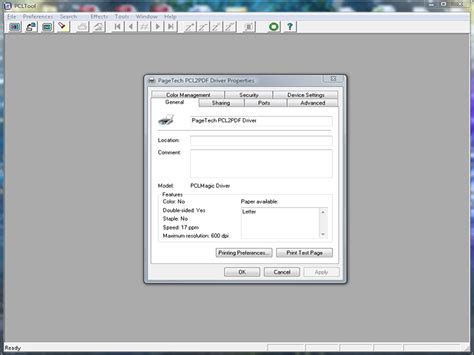 Get the answers and technical support you are looking for. Screenshot - PCL Magic Printer Drivers - Printer, Utilities
