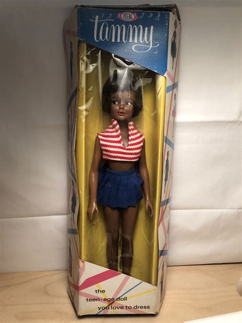 Tammy Doll Beautiful Black Grown Up Tammy In Her Original Box Follow My Tammy Board To