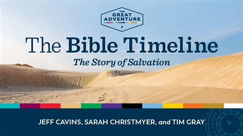 The Bible Timeline Story Of Salvation Study Register By August 6th