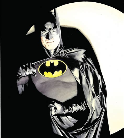 Batman By Alex Ross By Batmanmoumen On Deviantart