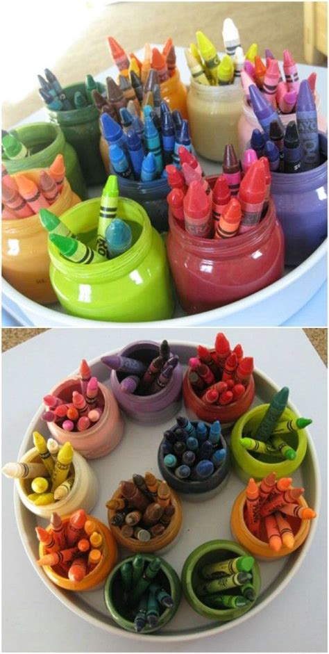 Oh, the baby food jar. 24 Cleverly Creative Baby Food Jar Crafts - It's all about ...