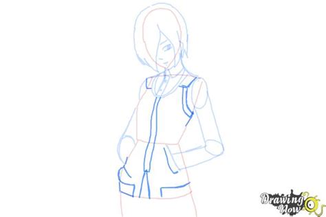 How To Draw Touka Kirishima From Tokyo Ghoul Drawingnow