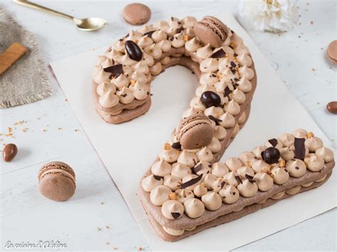 Publié le 5 avril 2019 14. Number cake chocolat praliné | La Cuisine d'Adeline