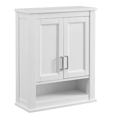 Grey bathroom cabinets tile ideas. Durham 24-in W x 30-in H x 10-in D White Oak Bathroom Wall ...