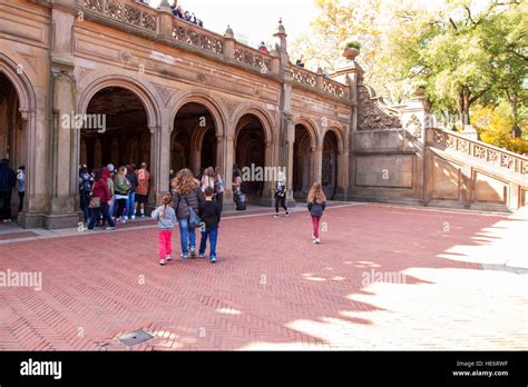 The Pedestrian Underpass At Bethesda Terrace Central Park New York