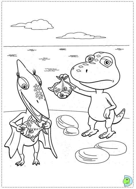 See the category to find more printable coloring sheets. Dinosaur Train coloring page- DinoKids.org