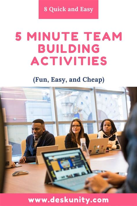 Minute Team Building Activities Fun Easy And Cheap Team