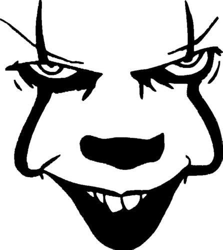 Pennywise Horror Diecut Decal Pro Sport Stickers