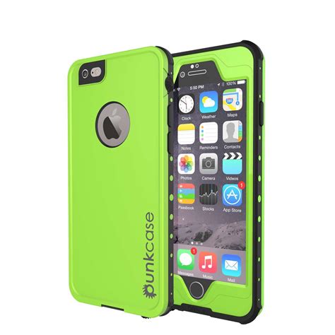 Iphone 6s6 Plus Waterproof Case Punkcase Studstar Light Green W