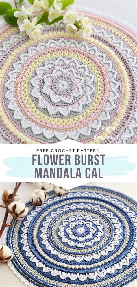 Our Favorite Floral Crochet Mandalas Free Patterns Artofit