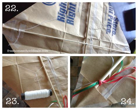 How To Make A Paper Bag Kite Free Homeschool Deals