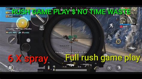 Rush Game Play No Time Waste Youtube